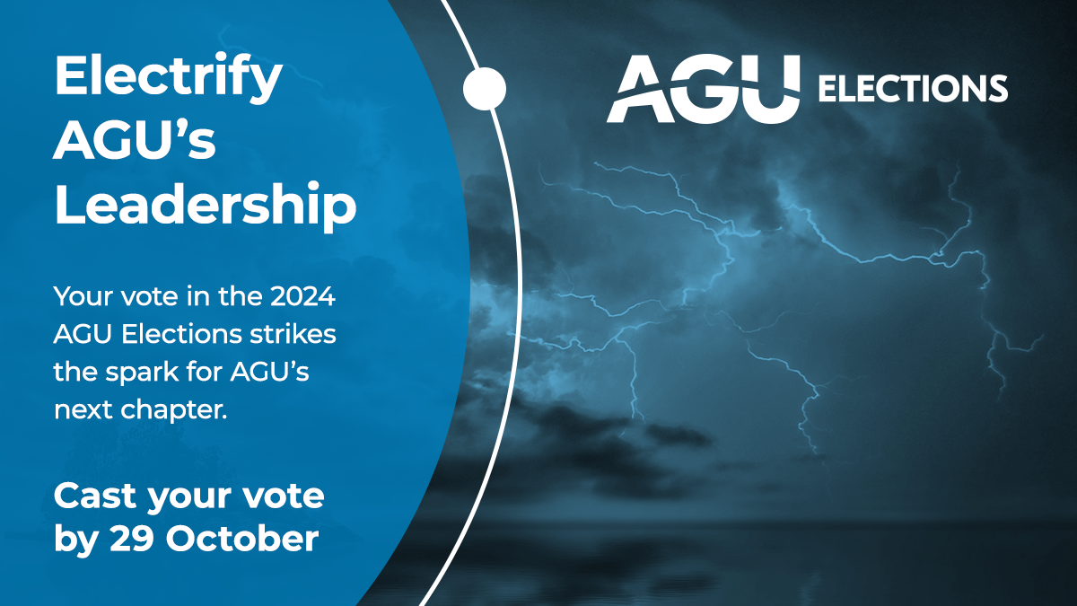 Electrify AGU_s Leadership graphic